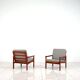 2 fauteuils "Capella" par Illum Wikkelsø pour Niels Eilersen