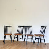 Set of 4 chairs model Fanett by Ilmari Tapiovaara