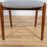 Mid-century dining chairs from schou andersen, 1970