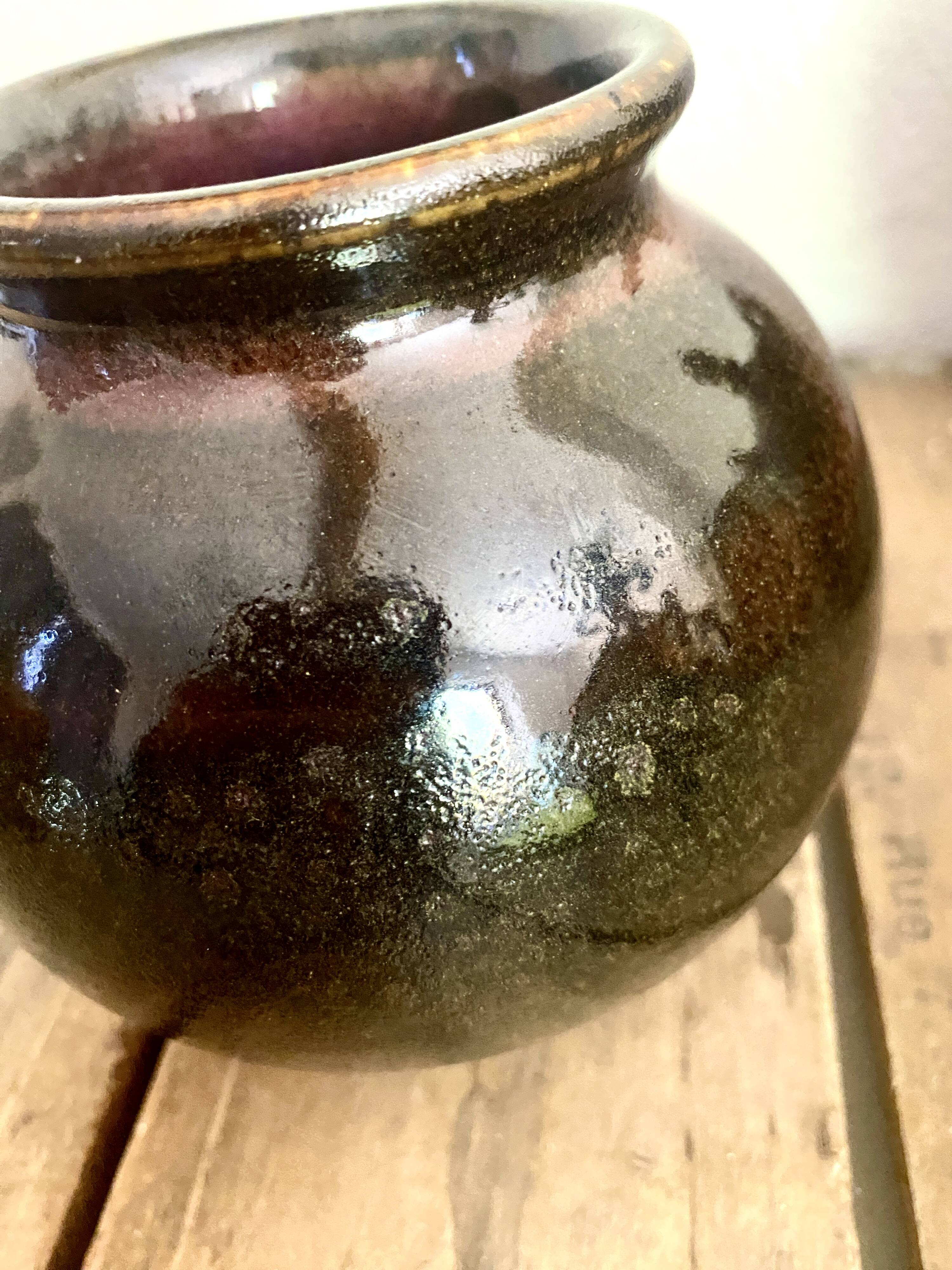 Danish ball vase 12 cm