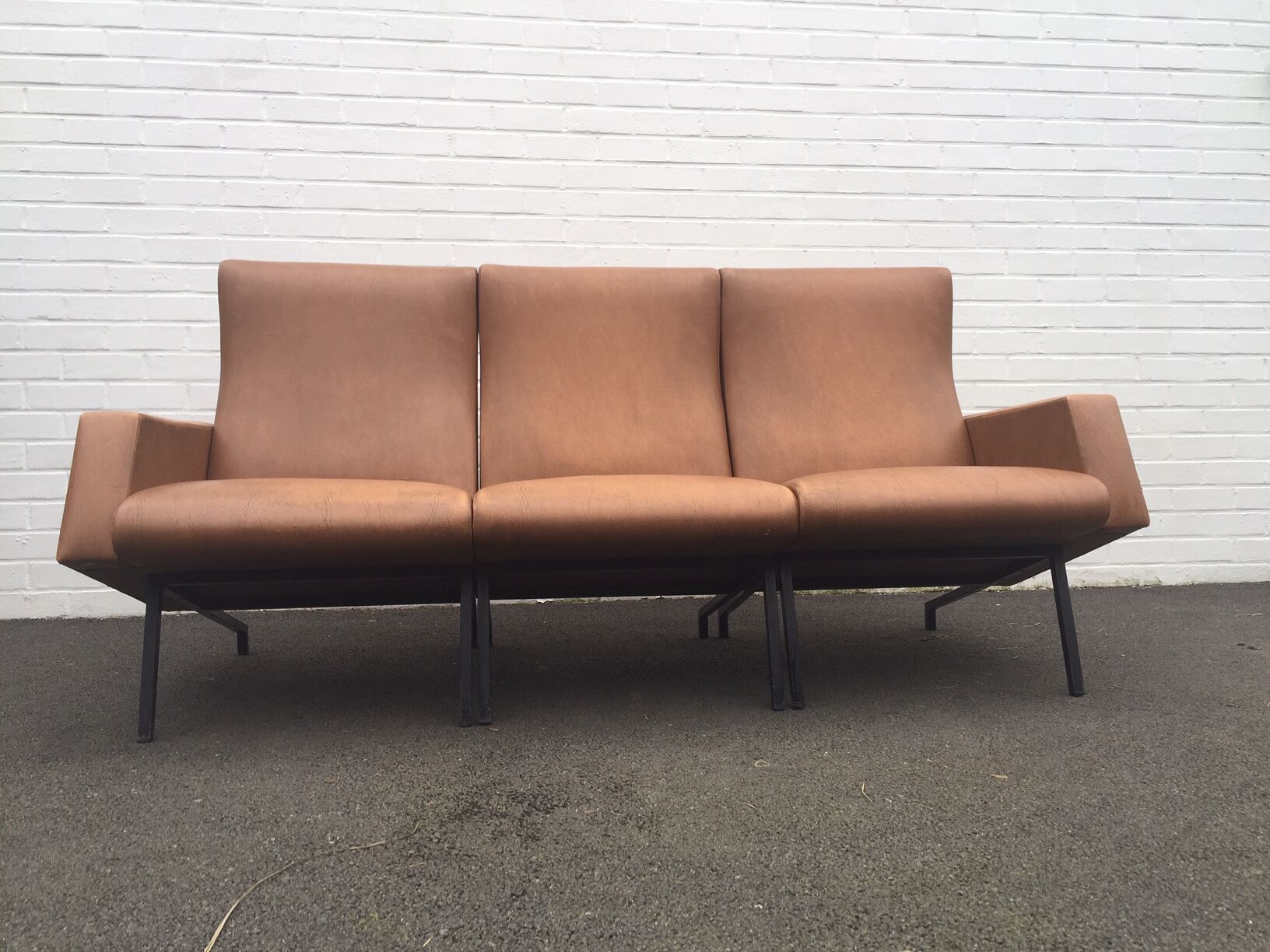 Set armchairs, model sofa "Miami" by Pierre Guariche for Meurop, 1950