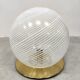 Italian design Murano glass Swirl table lamp
