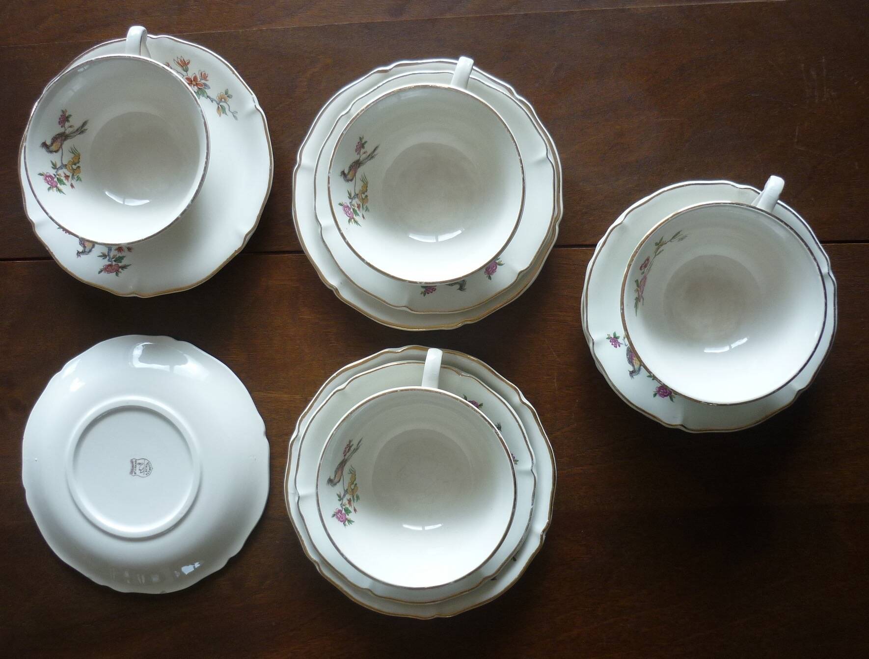 4 Phoenix ceramic lunches