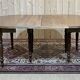 Louis Philippe style 8-foot mahogany table, beautifully made in the 1970s