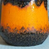FAT LAVA vintage gray foam ceramic vase
