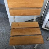 Wooden and iron chair suites from the 70's
