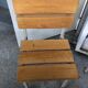 Wooden and iron chair suites from the 70's