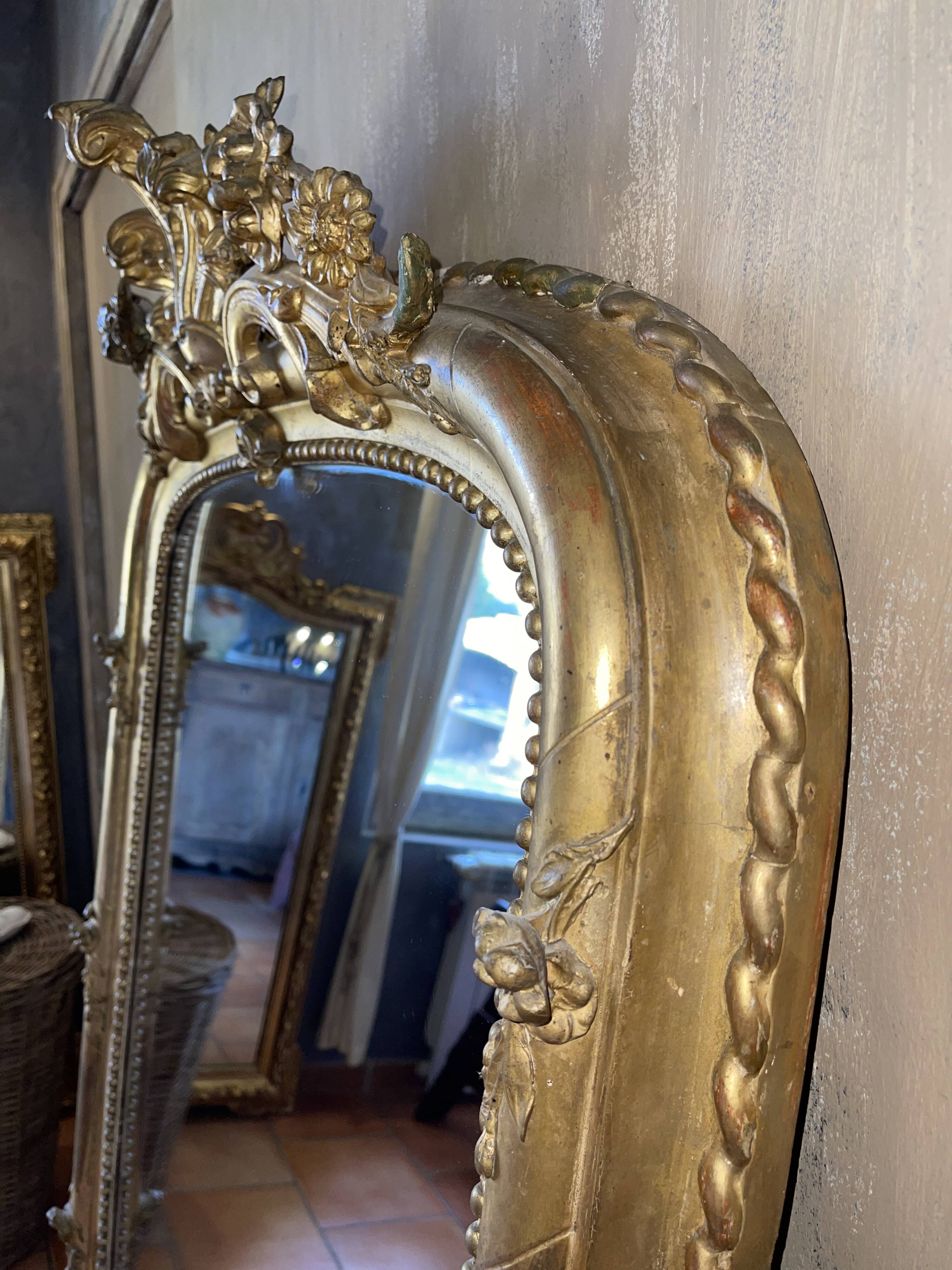 Louis XV style mirror