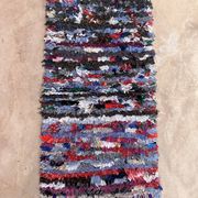 Tapis Marocain boucherouite coloré - 75 x 152 cm