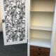 Armoire vintage pieds compas