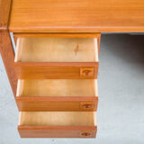 Teak Desk by H.P. Hansen Denmark - 1960s