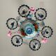 Venetian chandelier in multicolored Murano glass, circa 1930