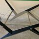 Angelo Ostuni - Coffee table with double glass top - Design 1950