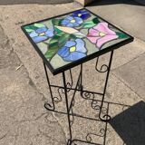 Steel garden table
