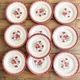 Terre de Fer dessert plates