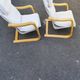Paire de chaises fauteuils enfant