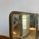 Metal triptych mirror from the 1950s