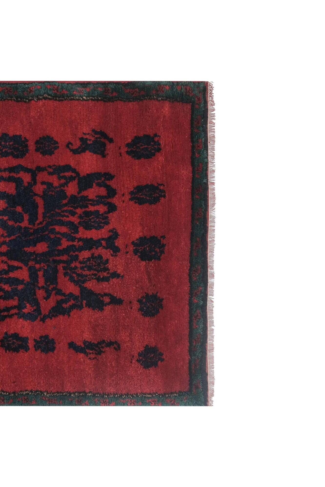 Vintage handmade Turkish rug 105x139 cm