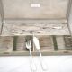 Ercuis Valois, Uniplat fish cutlery set 26 pieces silver-plated, excellent condition.