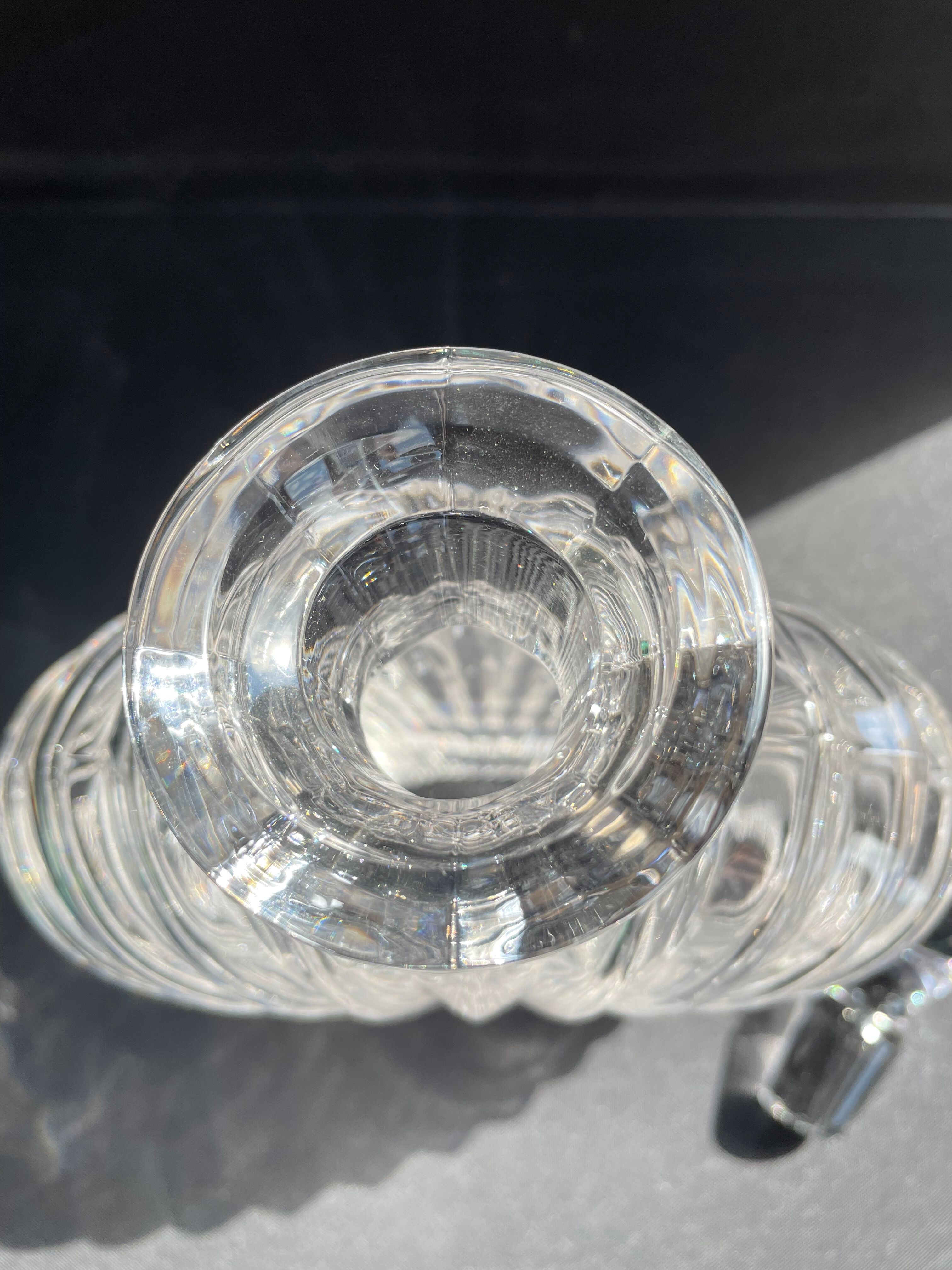 Perfume or strong alcohol bottle