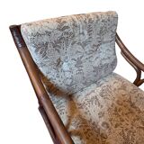 Pair of vintage rattan armchairs  
1960s–1970s