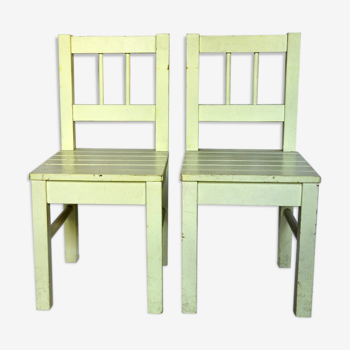 Wooden chairs for children