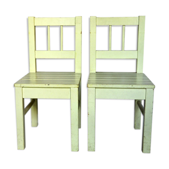 Wooden chairs for children