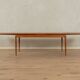 Rare extendable teak coffee table from the 1960s