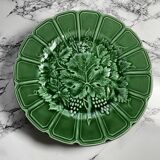 Sarreguemines grape barbotine dessert plates