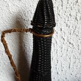 Black scoubidou bottle