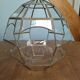 Vintage round canopy with its hook