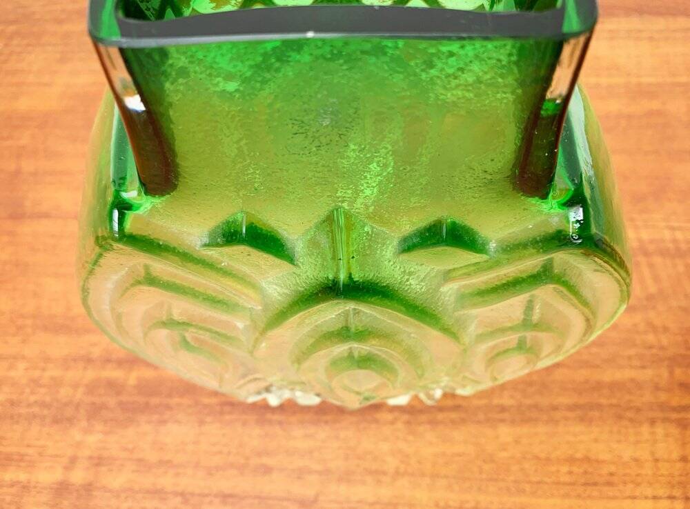 Vintage Finnish glass vase by Kaj Blomqvist for Kumela