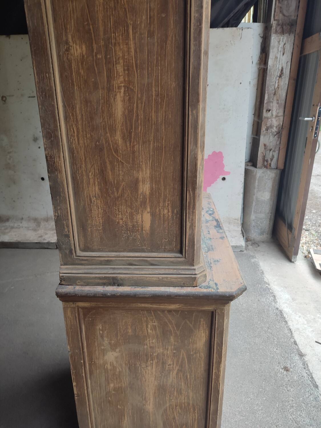 Patinated dresser