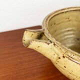 Mid-century modern British studio pottery bowl by Richard Batterham, 1960s.