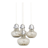 4-flame Deckenlampe von Nettelhoff Leuchten