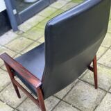 Vintage Norweigan Rosewood Highback Chair