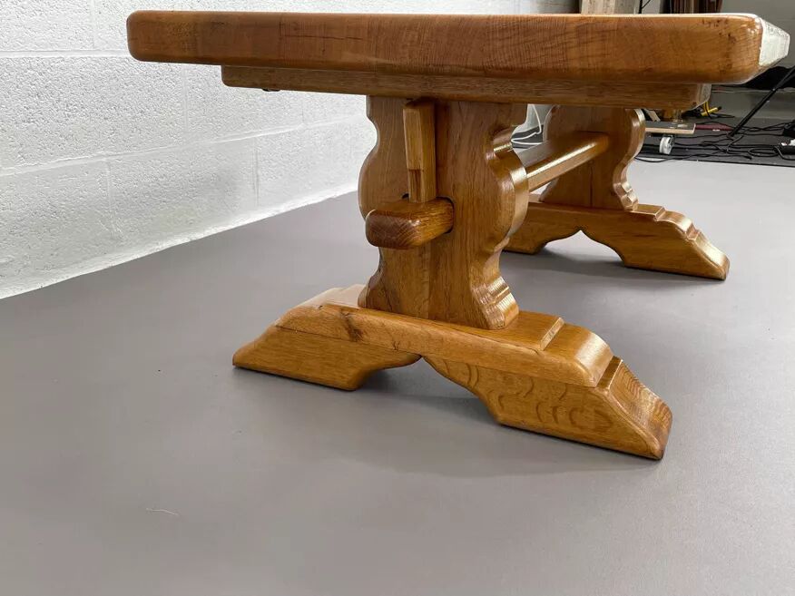 Vintage oak coffee table