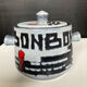 Vintage ceramic bonbonnière from Vallauris, signed.