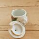 Vintage porcelain sugar bowl from Paris – Red fruit decoration