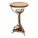 Art Nouveau bentwood & rattan pedestal table, Central Europe, c. 1900–1925