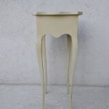 Side table or bedside patinated Louis XV style patinated