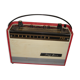 Poste radio pizon bros transistor 750 rouge de 1960