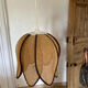 Natural fiber chandelier year 70s