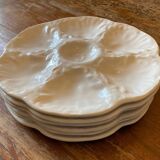 Lot oyster plates
