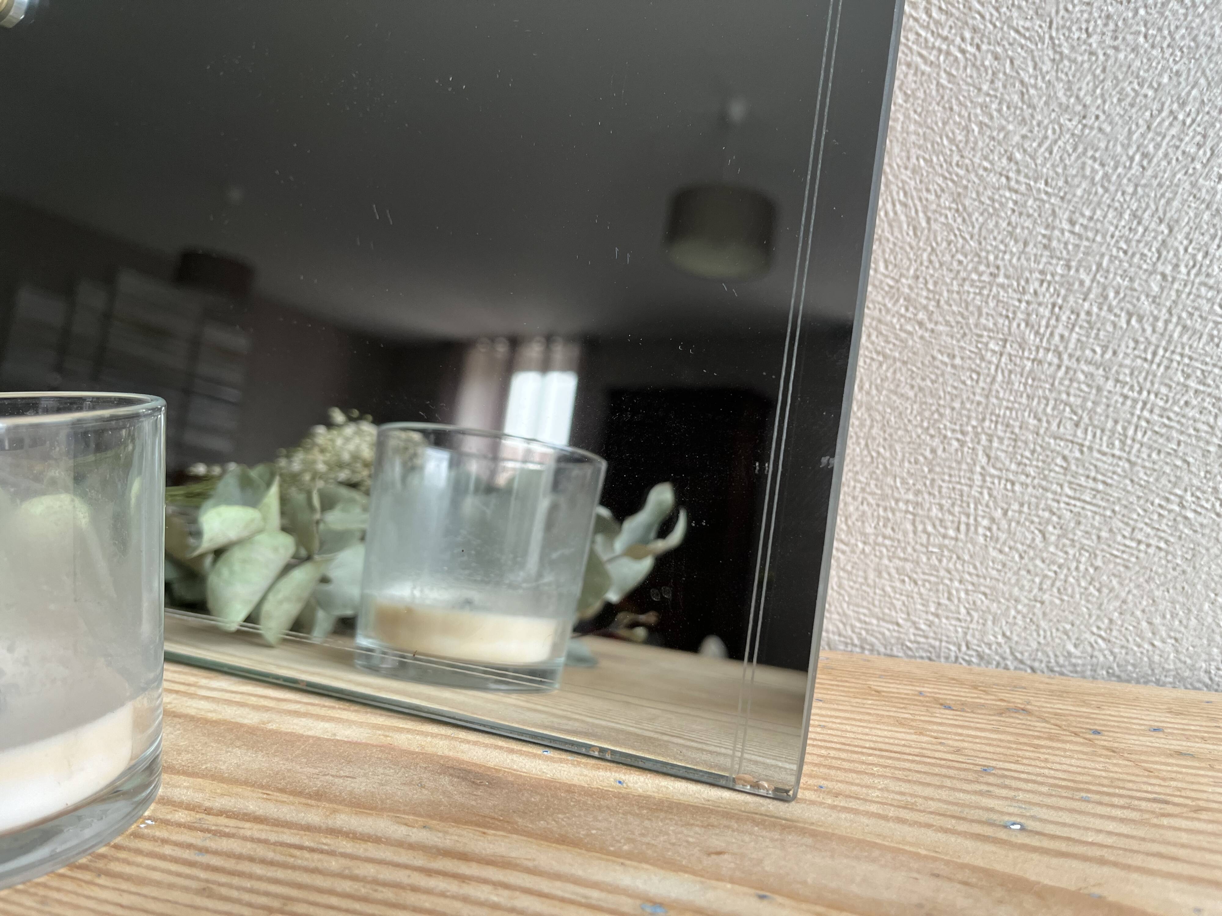 Old vintage beveled/chiseled mirror