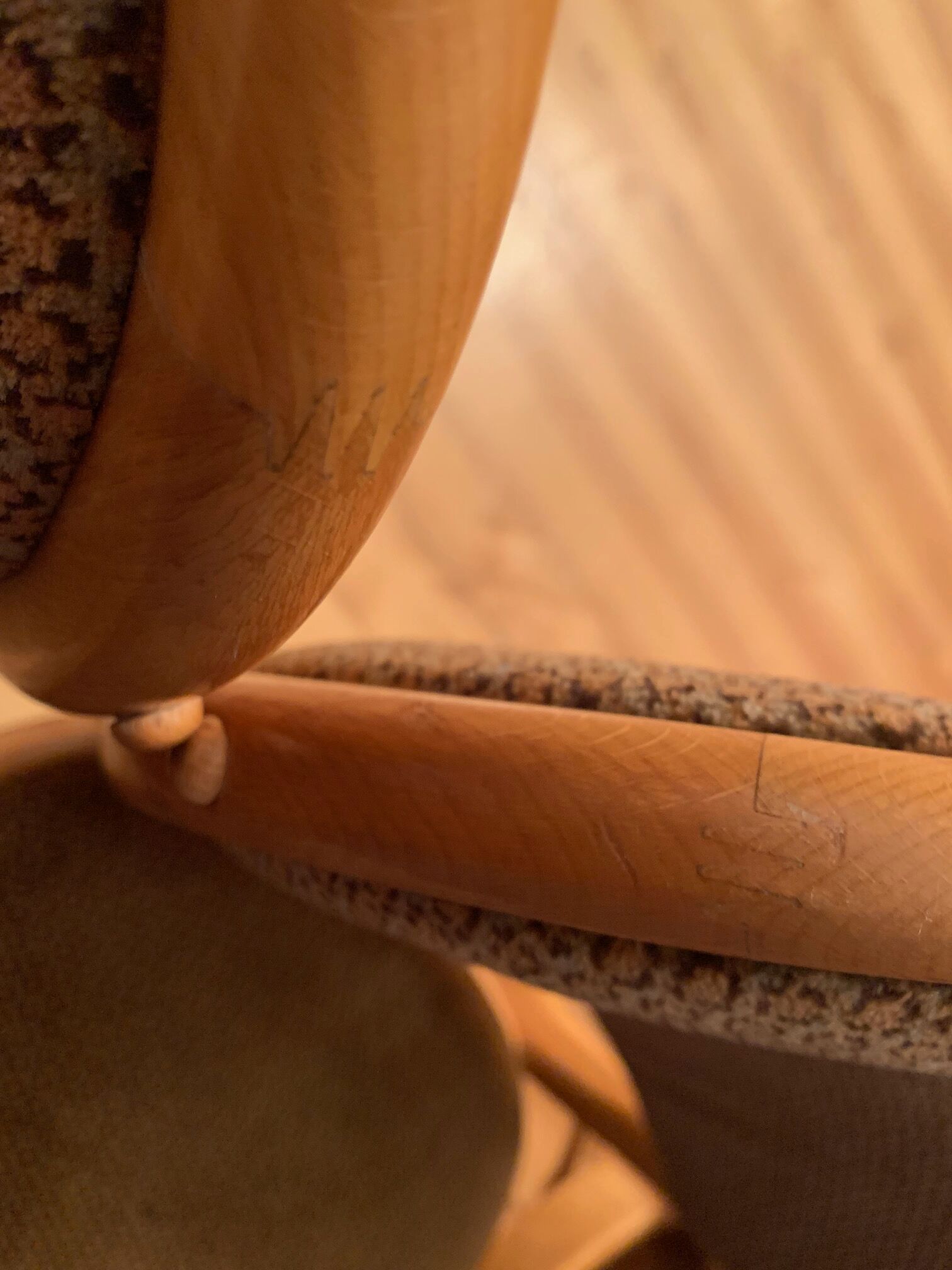 A set of four Spahn Stadtlohn chairs Germany 1970s