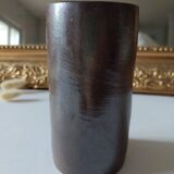 Ceramic vase signed vintage pottery