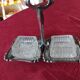 Silver tray with salters