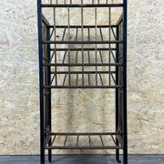 Magazine rack from Wiener Werkstätte Austria made of mahogany & brass around 1900