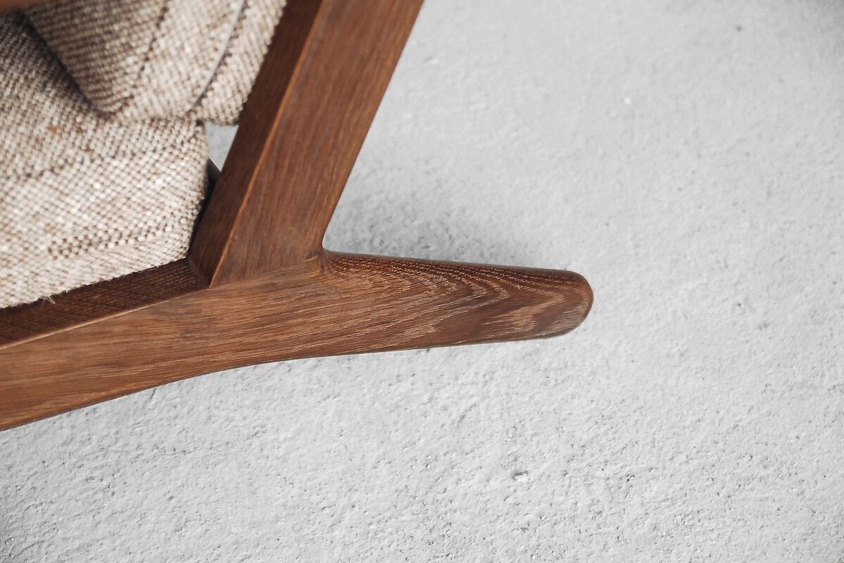 GE 290 armchair by Hans J. Wegner for Getama, 1960